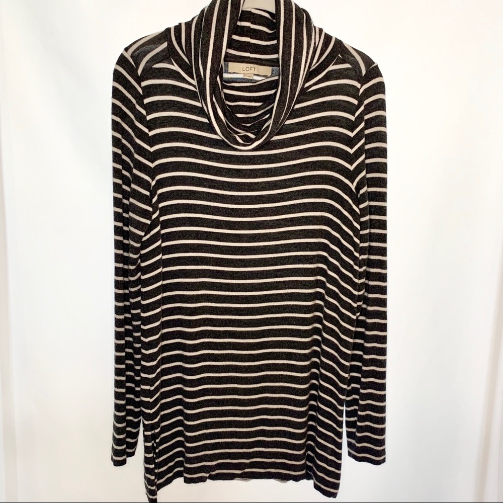 Loft Cowl Neck Super-Soft Sweater Tunic